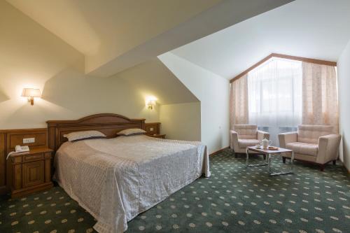 Postel nebo postele na pokoji v ubytování Armenia Hotel