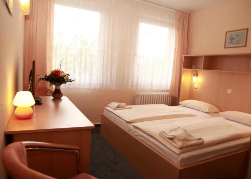 Hotel Bertramshofにあるベッド
