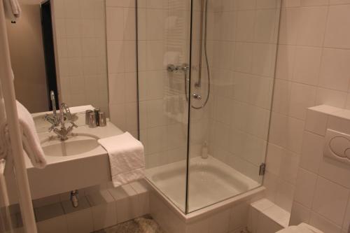 
Ванная комната в Hotel Wiener Kindl
