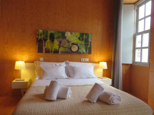 Postel nebo postele na pokoji v ubytování Arc My Otel
