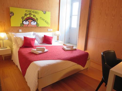 Postel nebo postele na pokoji v ubytování Arc My Otel