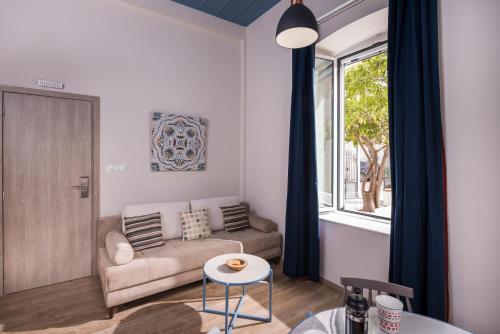 Χώρος καθιστικού στο Camara Residence