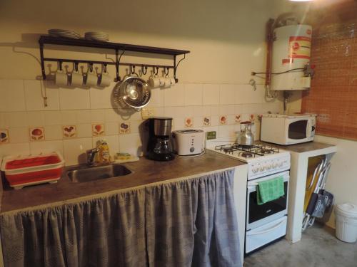Una cocina o kitchenette en Puerto de Lilas
