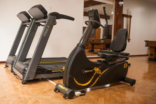 
The fitness center and/or fitness facilities at Elsenau Hotel
