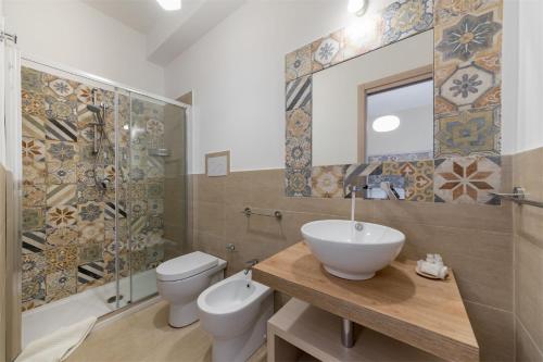 Kúpeľňa v ubytovaní Doride b&b