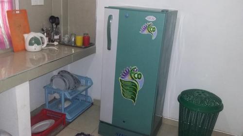 Kuchyň nebo kuchyňský kout v ubytování Ameesha guesthouse