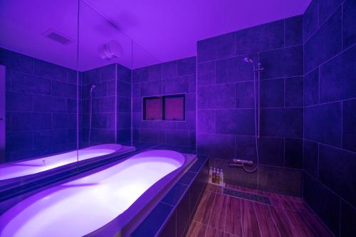 Ένα μπάνιο στο Hotel Noah Resort Sakuranomiya (Adult Only)