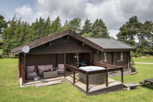 Κήπος έξω από το The Lodges at Artlegarth