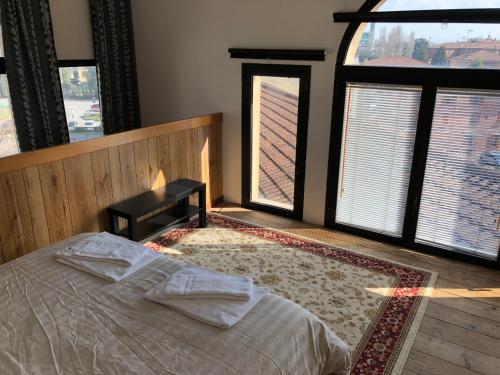 Postel nebo postele na pokoji v ubytování Residenza Quarto