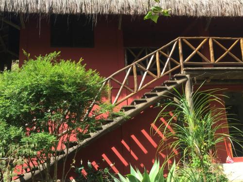 Taman di luar Pousada Casa de Mauá