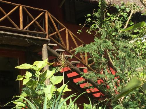 Taman di luar Pousada Casa de Mauá