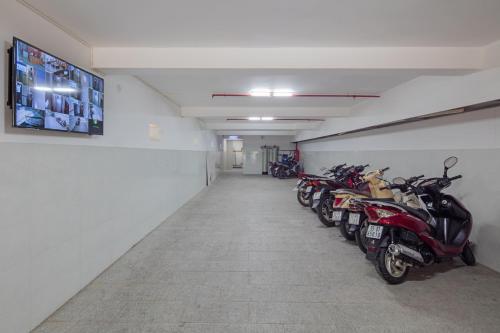 Televisyen dan/atau pusat hiburan di Nhat Minh Anh Hotel