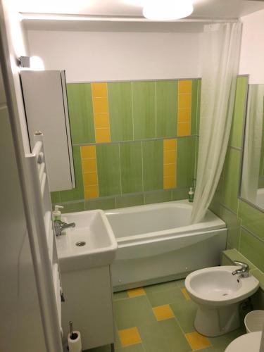 Green Apartment 6 tesisinde bir banyo