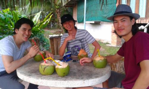 Clientes alojados en Bar Horizon Hostel