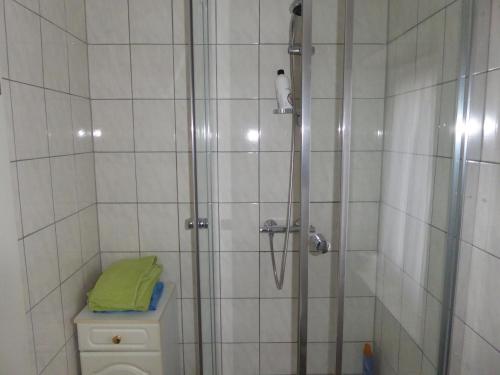 Koupelna v ubytování Monteur Gästehaus Mönchengladbach