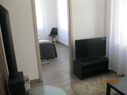 Μια τηλεόραση ή/και κέντρο ψυχαγωγίας στο NG Apartments