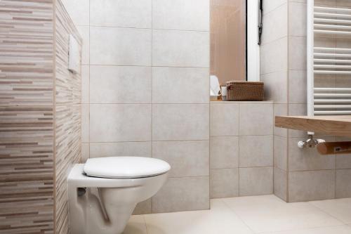 Salle de bains dans l'établissement Core Apartments Zagreb