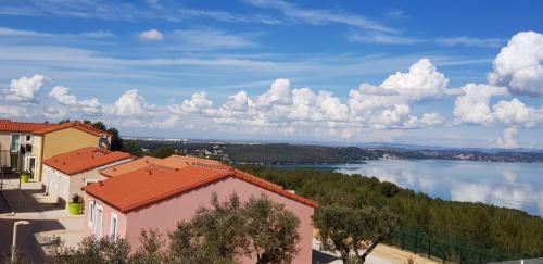 a view of a large body of water at Appart'hotel Résidence La Provence in Istres