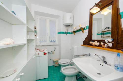 Koupelna v ubytování Casa Paola