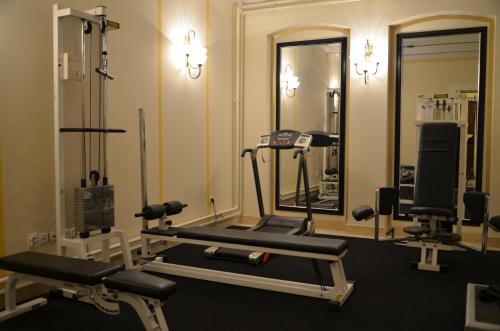 Fitness centar i/ili fitness sadržaji u objektu Garni Hotel Helvetia