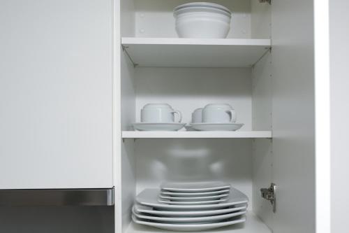 Cucina o angolo cottura di Skyvillion - COZY APARTMENTS in Enfield Town With Free Parking & Wifi