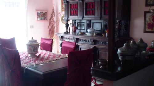Χώρος καθιστικού στο casa Laura