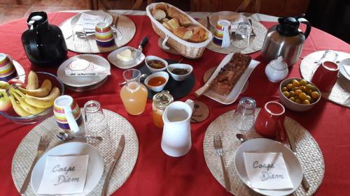 Jídlo v penzionu nebo okolí