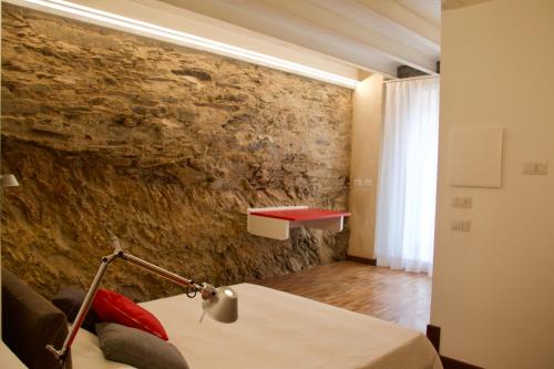Et badeværelse på B&B Mare di Fuori