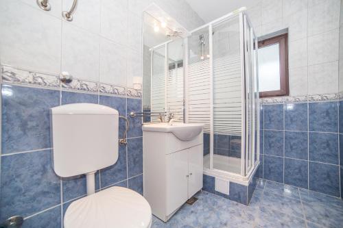 Kúpeľňa v ubytovaní Guesthouse Milijana