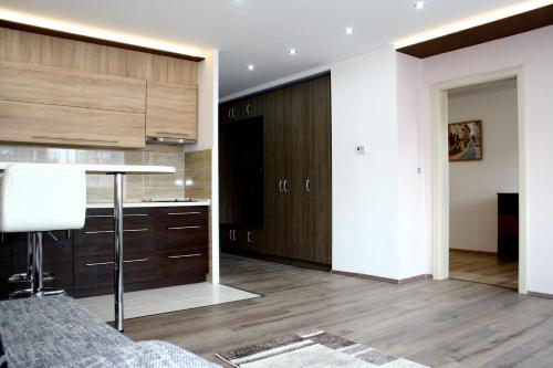 Kuchyňa alebo kuchynka v ubytovaní F&M Apartman