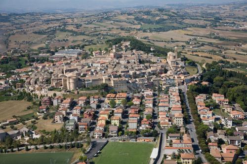 Vista general de Potenza Picena o vista desde el apartamento