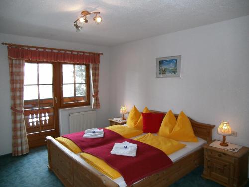 Posteľ alebo postele v izbe v ubytovaní Appartements Bacherhof