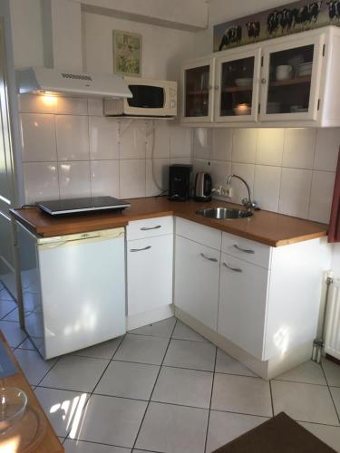 Kuchyň nebo kuchyňský kout v ubytování Chalet or Apartment nearby Roermond Outlet