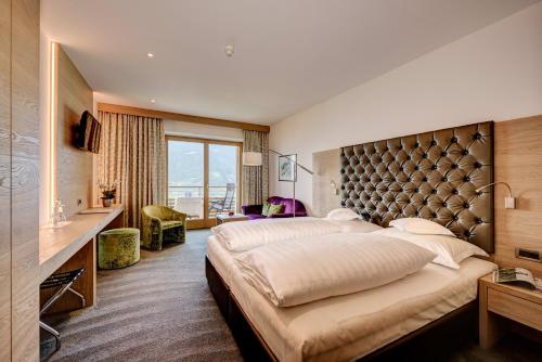 Postel nebo postele na pokoji v ubytování Marini's giardino Hotel