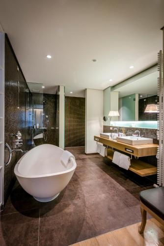 Koupelna v ubytování Hotel Therme Meran - Terme Merano