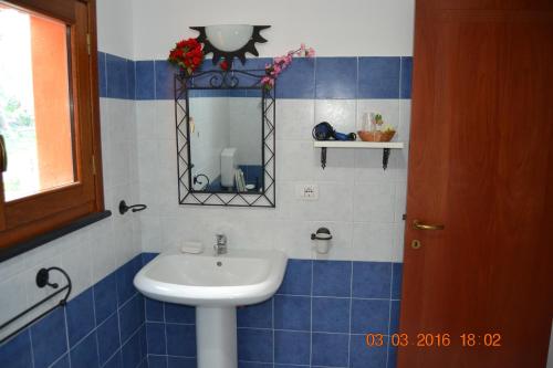 Ένα μπάνιο στο Appartamenti Belvedere