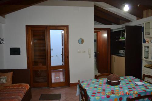 Kuchyň nebo kuchyňský kout v ubytování Appartamenti Belvedere