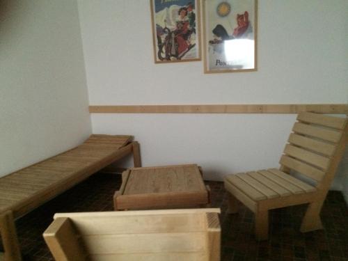 Posezení v ubytování Chesa Pitz Alv - Pontresina