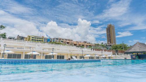 Kolam renang di atau dekat dengan Kristie Resort Natal Hotel
