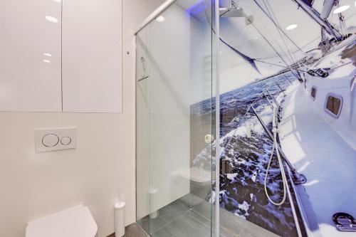 Kúpeľňa v ubytovaní La Rose - Luxury Neptun Park