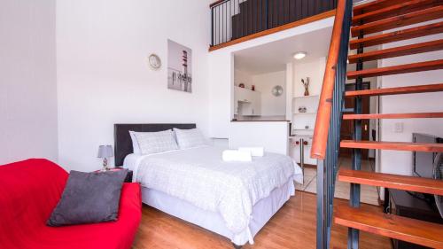 Katil atau katil-katil dalam bilik di JoziStay @ Savannah Apartments