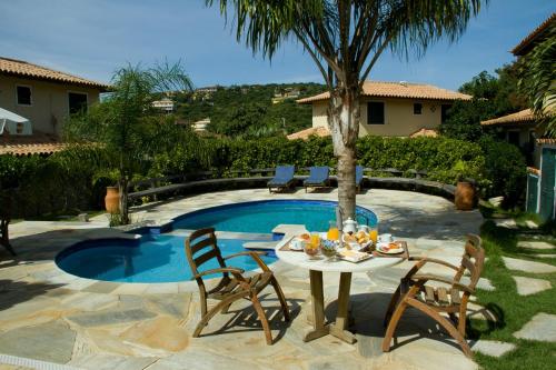 Piscina en o cerca de Residence dos Búzios