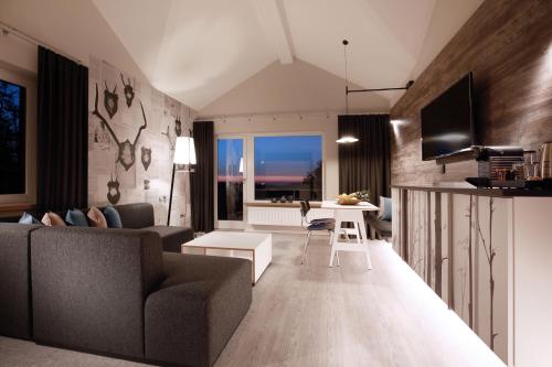 Kuchyň nebo kuchyňský kout v ubytování Dorint Resort Winterberg