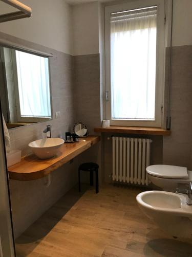 Koupelna v ubytování B&B Magenta