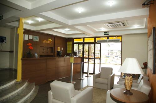 Χώρος καθιστικού στο Villalba Hotel