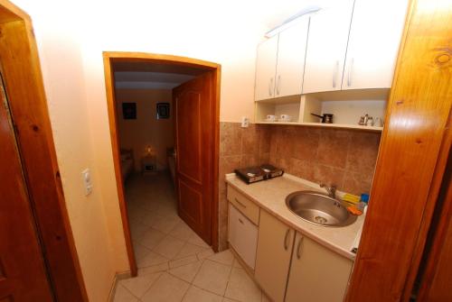 Η κουζίνα ή μικρή κουζίνα στο Apartments Kaludjerovic