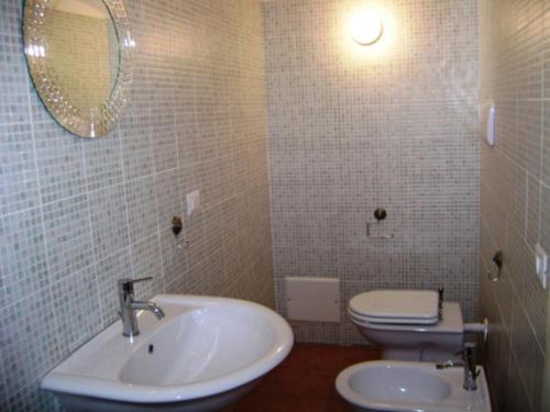 Salle de bains dans l'établissement Al Terrazzo