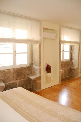 Ένα ή περισσότερα κρεβάτια σε δωμάτιο στο Top Flat