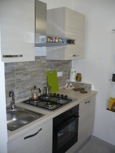 Cuisine ou kitchenette dans l'établissement Casa del Cioccolatte