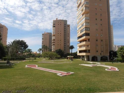 PLAYAMAR FLAT IN THE BEACH WITH POOL, TENNIS AND PADDLE COURT, GARDENs